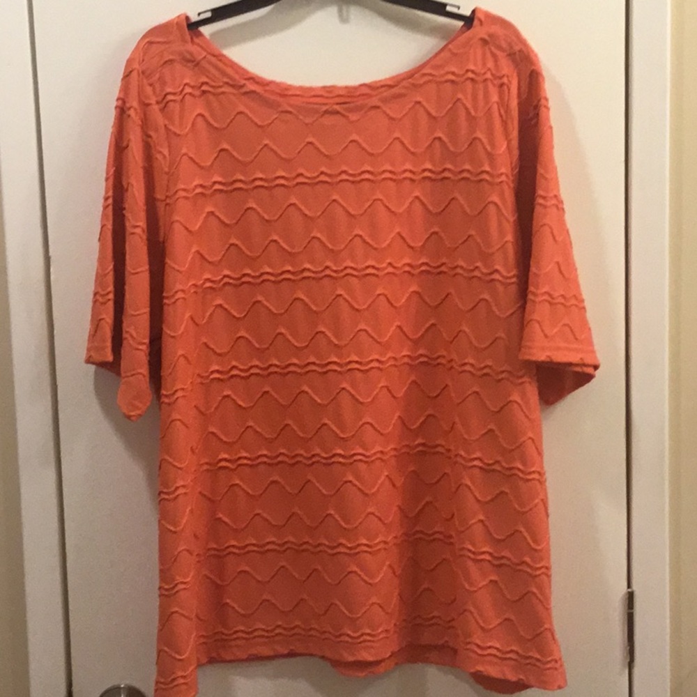 Denim 24/7 Plus Size 1X top